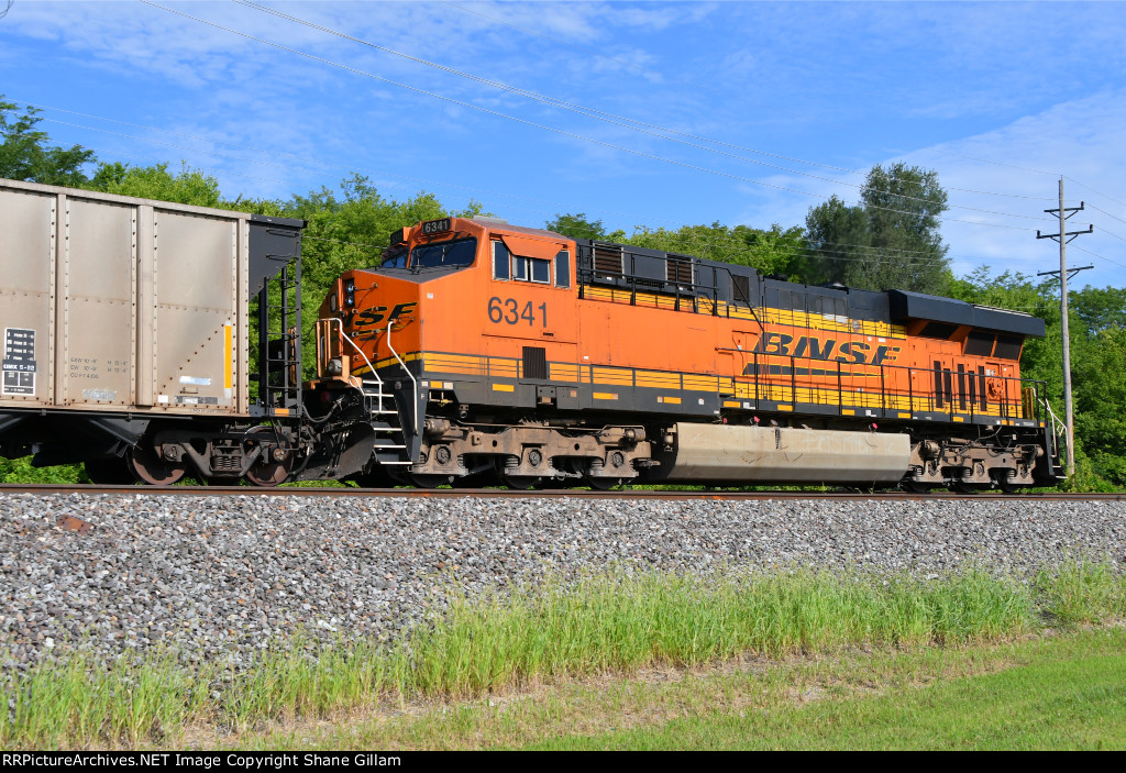 BNSF 6341 Roster shot